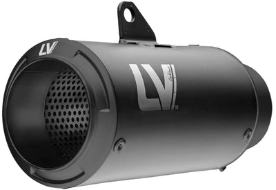 Leovince Schalldämpfer SBK LV Corsa S Full Black Edition Schalld Leo Slipon LV Corsa S SW