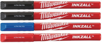 Milwaukee Zubehör Inkzall Farbstifte mit feiner Spitze – 4 Stück – 48223165