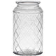 Hakbijl Glas Brüssel Vase Glas mit Motiv ø10xh18cm