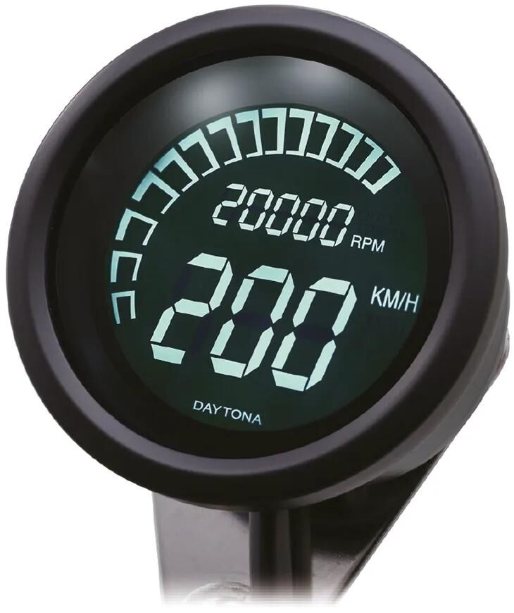 Daytona -Tachometer Velona 60 dunkler Zwilling.