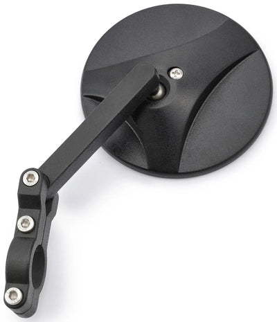 Daytona Universal Mirror Round ab D 103mm SW, E-Marke-PCs.