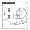 Daytona USB-Slim-Mount Typ-C SW 18w