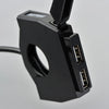 Daytona USB-Slim-Mount 2x Typ-A SW 2x 12W