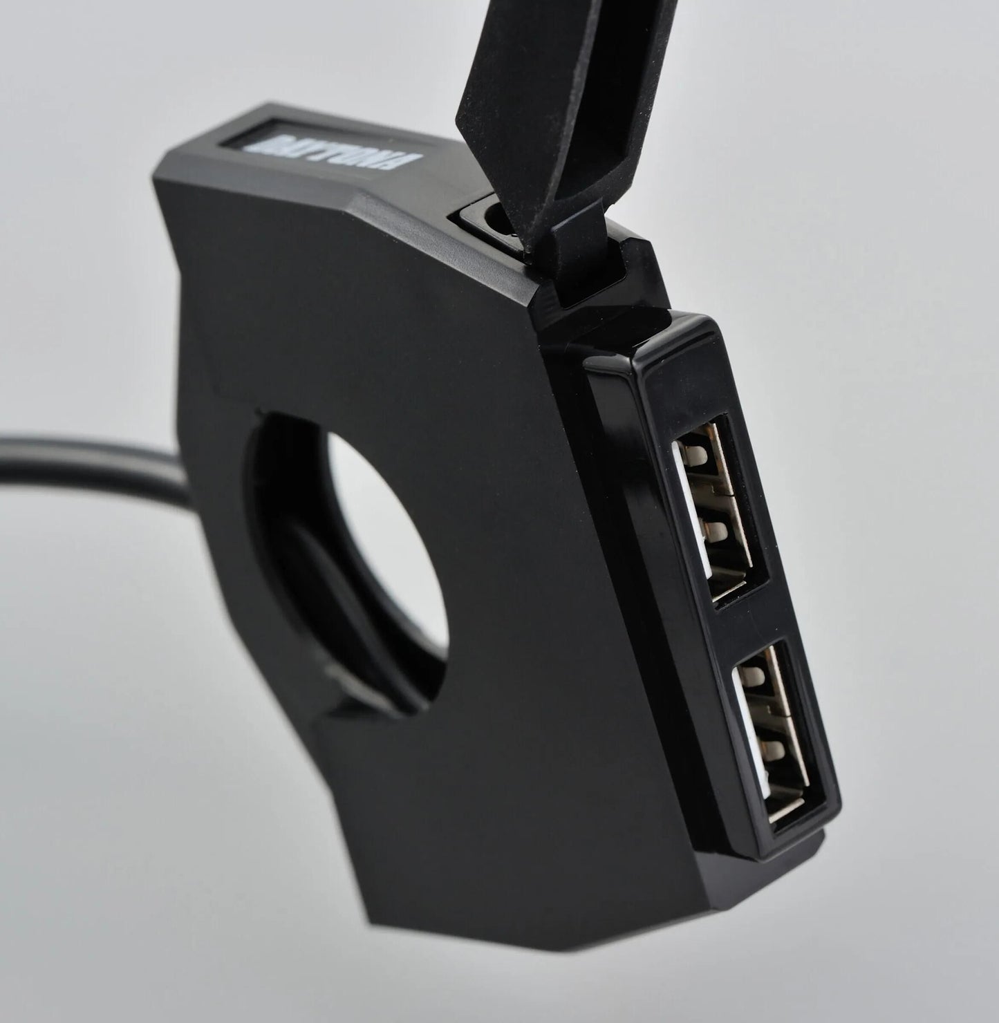 Daytona USB-Slim-Mount 2x Typ-A SW 2x 12W