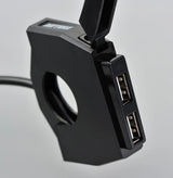 Daytona USB-Slim-Mount 2x Typ-A SW 2x 12W - afbeelding 2