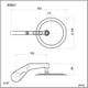 Daytona Mirrors Barend Flat Round Short Sw E-Marke Barend