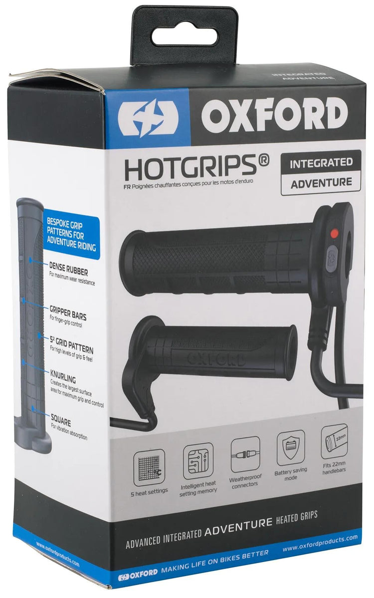 Oxford Heizgriffe hotgrips®advanced integrierte Heizgriffe advanced integr. Abenteuer