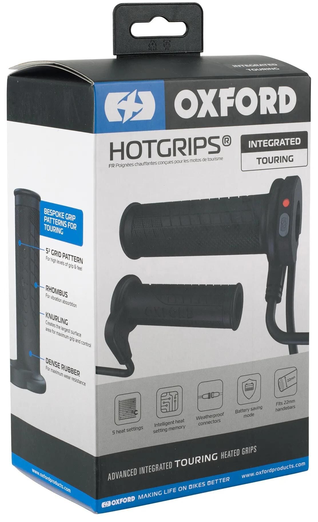 Oxford Heizgriffe hotgrips®advanced integrierte Heizgriffe advanced integr. auf Tour