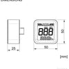 Daytona Tachometer Würfel M Speed ​​Alu SW