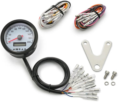 Daytona Tachometer Velona60-WP SW WS 200 km H-Geschwindigkeit