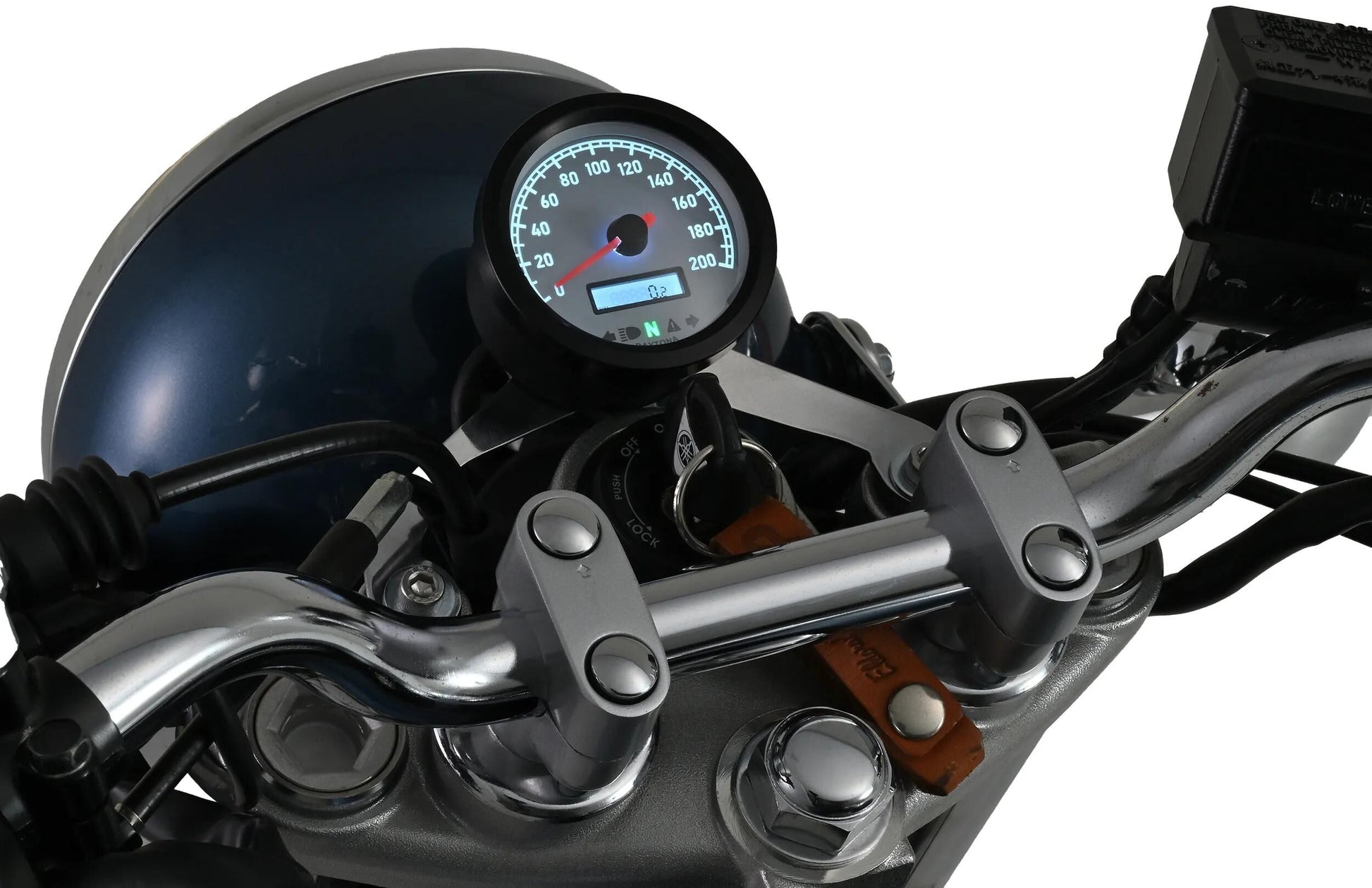 Daytona Tachometer Velona60-WP SW WS 200 km H-Geschwindigkeit