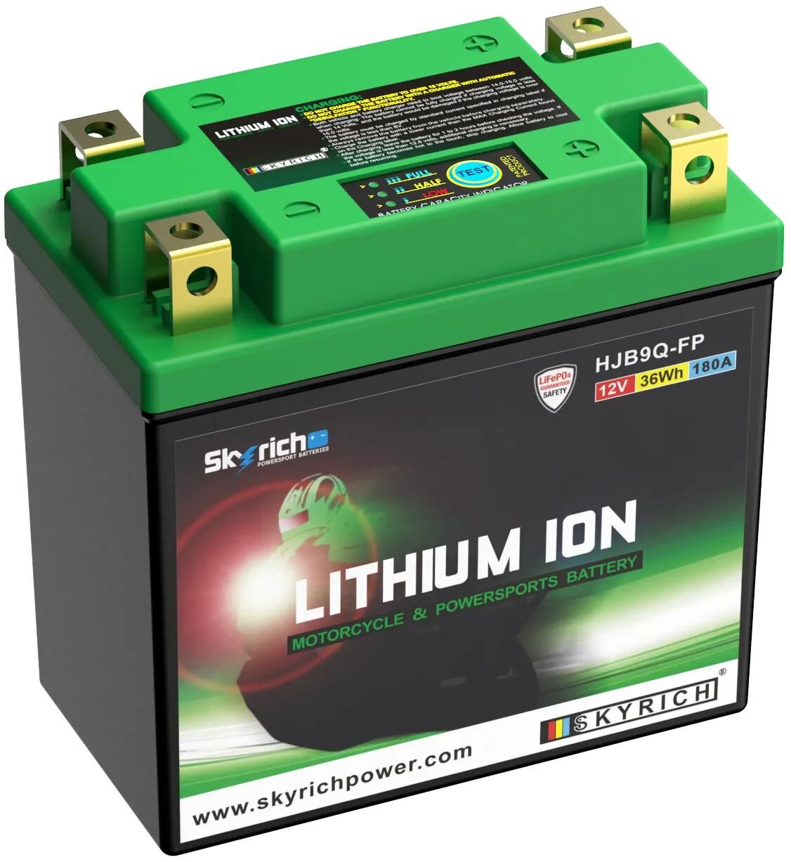 Skyrich Lifepo4-Batterie hjb9q-fp. Batterie hjb9-fpq-swi Lithium