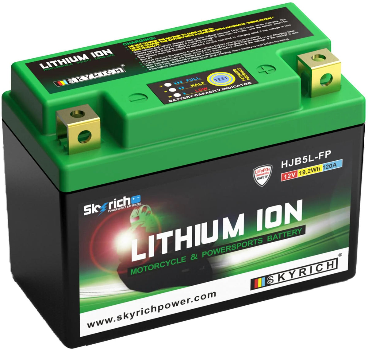 Skyrich Lifepo4-Batterie hjb5l-fp. Batterie hjb5l-fp-swi Lithium