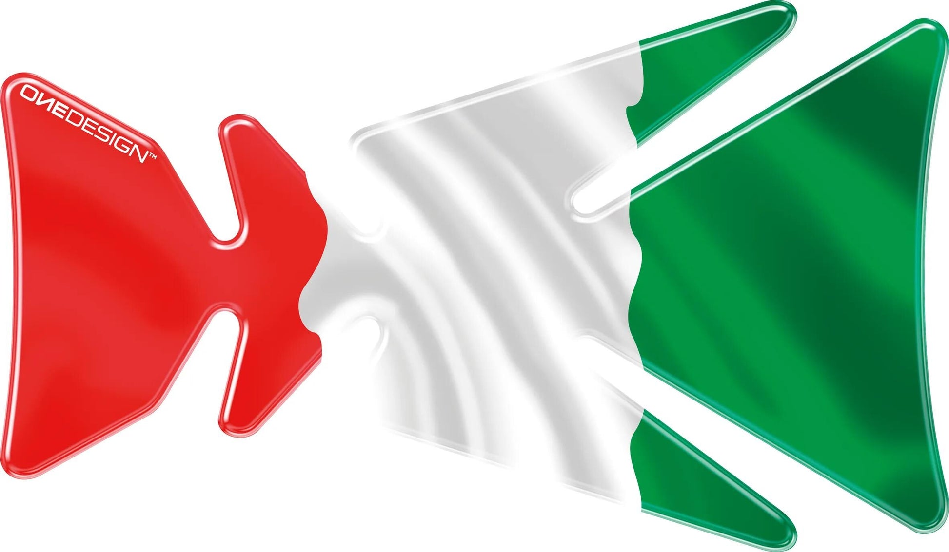 Tankpad Tankpads Cefitap Engineering italienische Flagge drucken