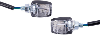 Spec-x LED-Blinklicht E-Short LED Minbli. Eshort schwarz, Kurzarm, Paar