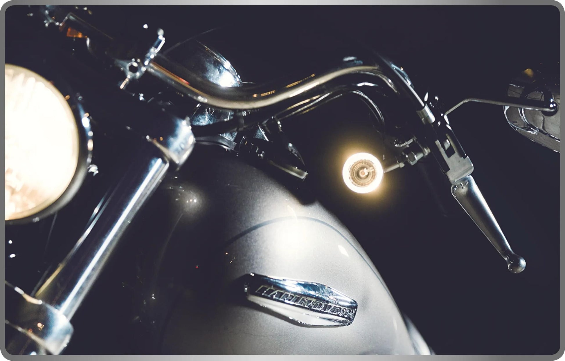 Kellermann KL Turnsignal Bullet 100 White, Chrom