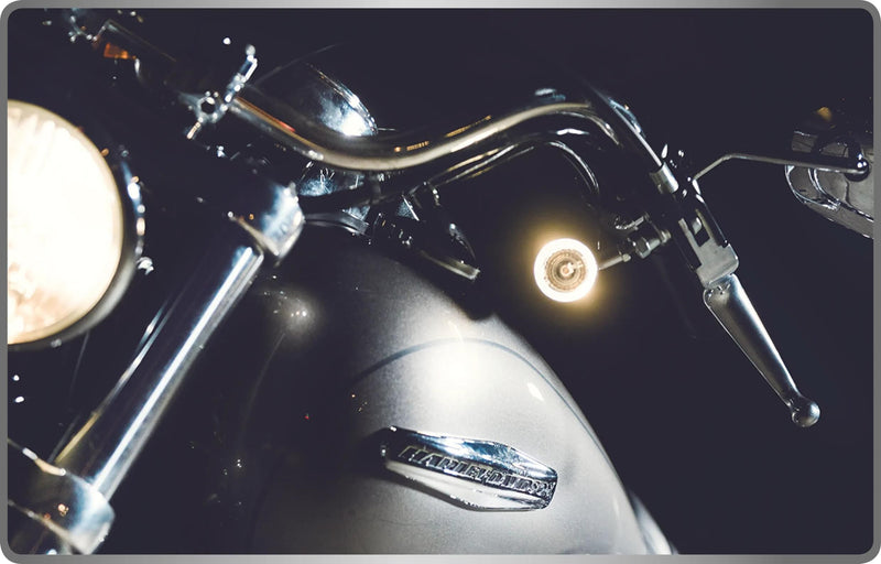 Kellermann KL Turnsignal Bullet 100 White, Chrom