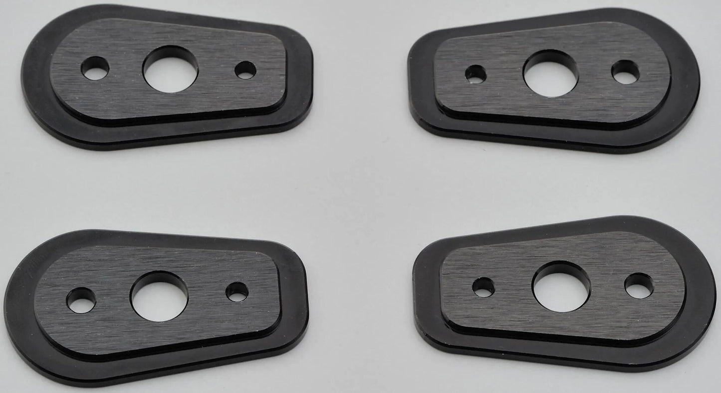 Daytona Blinker Adapterplatten Al Kaw SW 4pcs