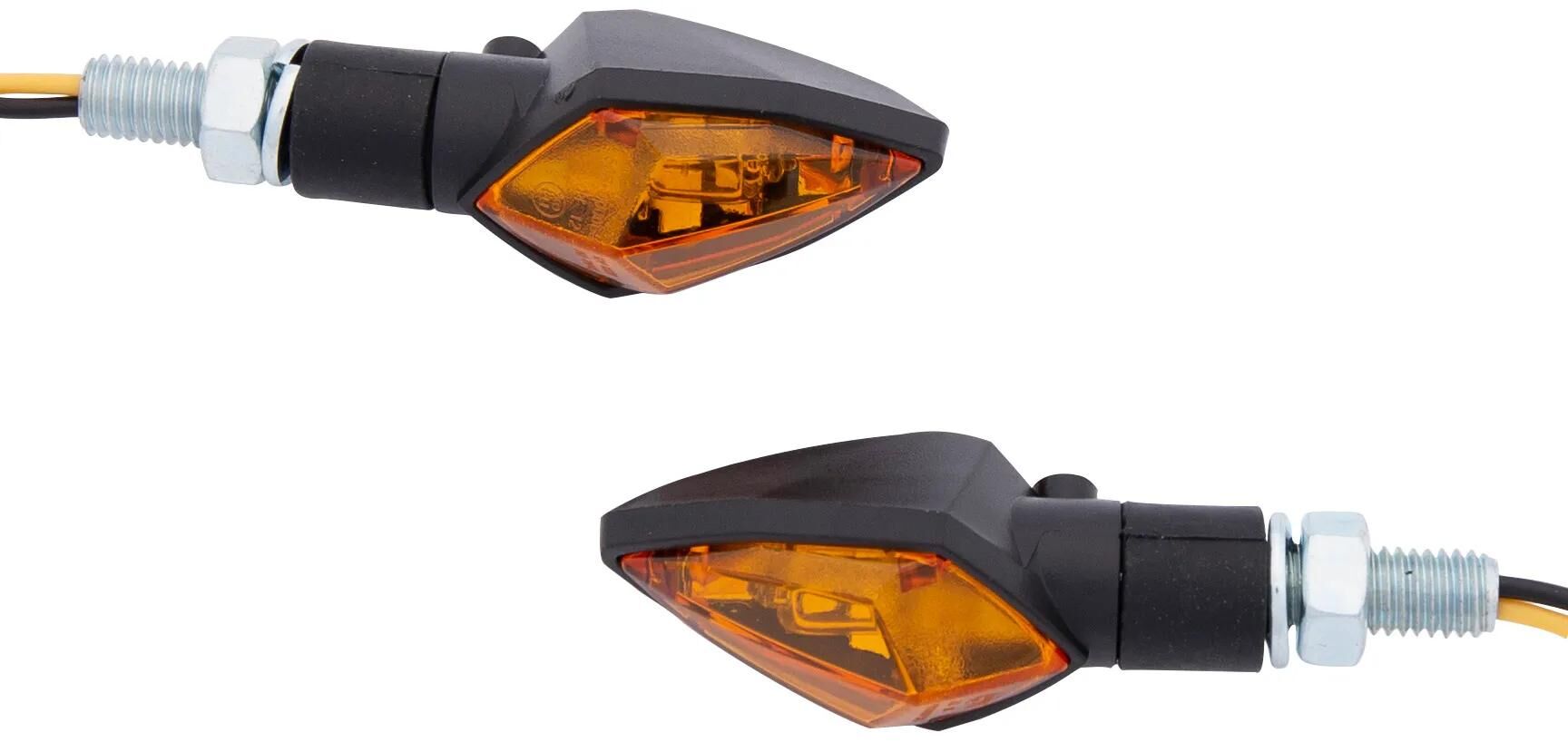 Spec-x Blinker Raute Blinkerstab Halogen Bax9s,schwarz,Paar