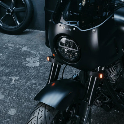 Motoism Gabelklemmen-Blinker Typ drei Evo Gabelklemmen-Blinker MI Typ drei Evo 55 56 57