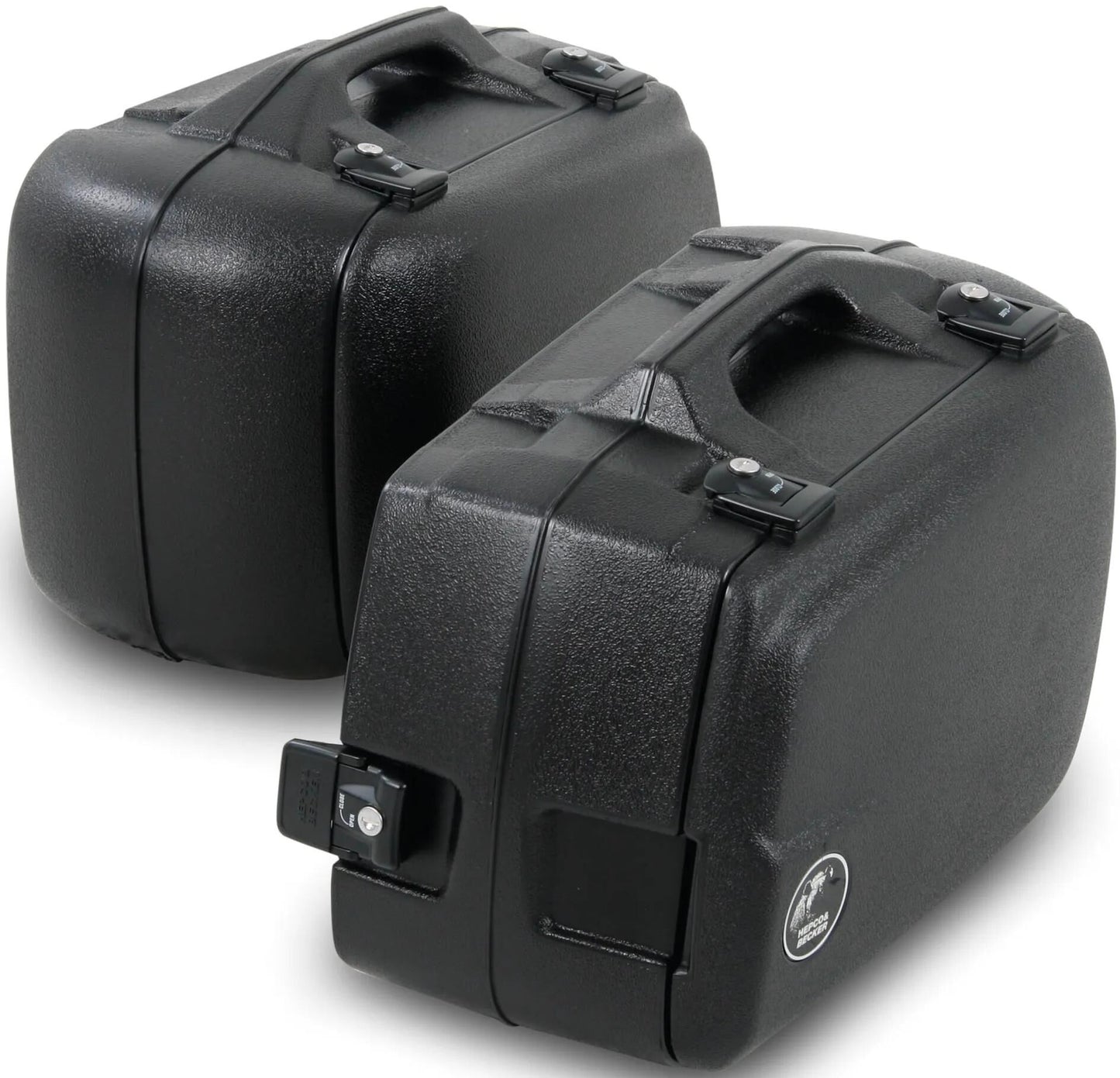 Hepco Becker Junior Kofferkoffer Hepco Junior 40 l schwarzes Set