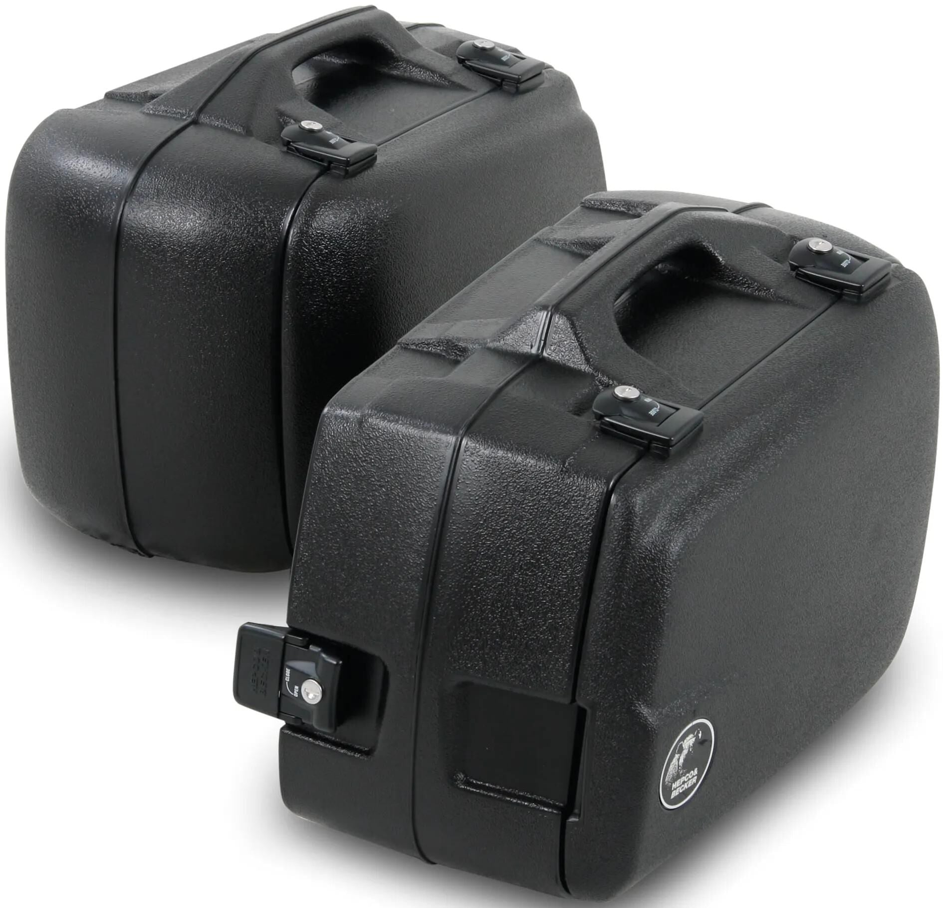 Hepco Becker Junior Kofferkoffer Hepco Junior 40 l schwarzes Set