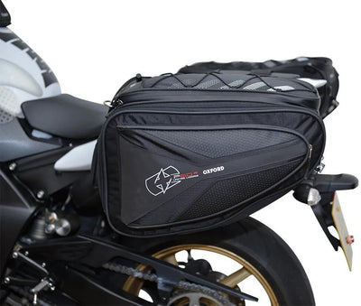 Oxford Side Taschen P60R Schwarz 2x30L
