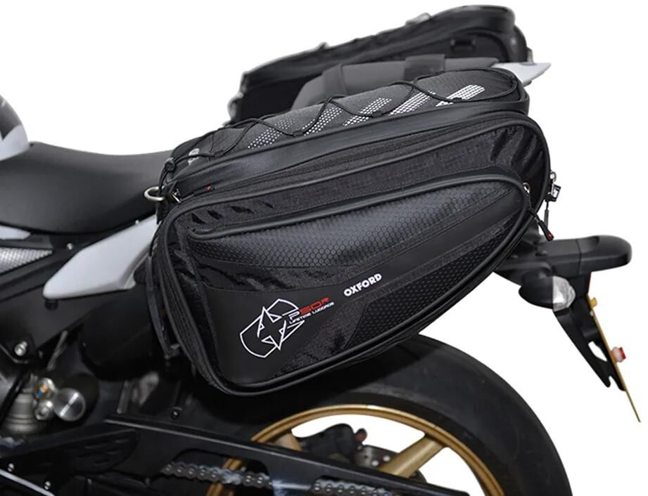 Oxford Side Taschen P50R Schwarz 2x25l