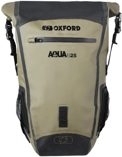 Oxford Rucksack Aqua B25 Khaki Black 25l