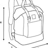 Oxford Rucksack Aqua B25 Khaki Black 25l