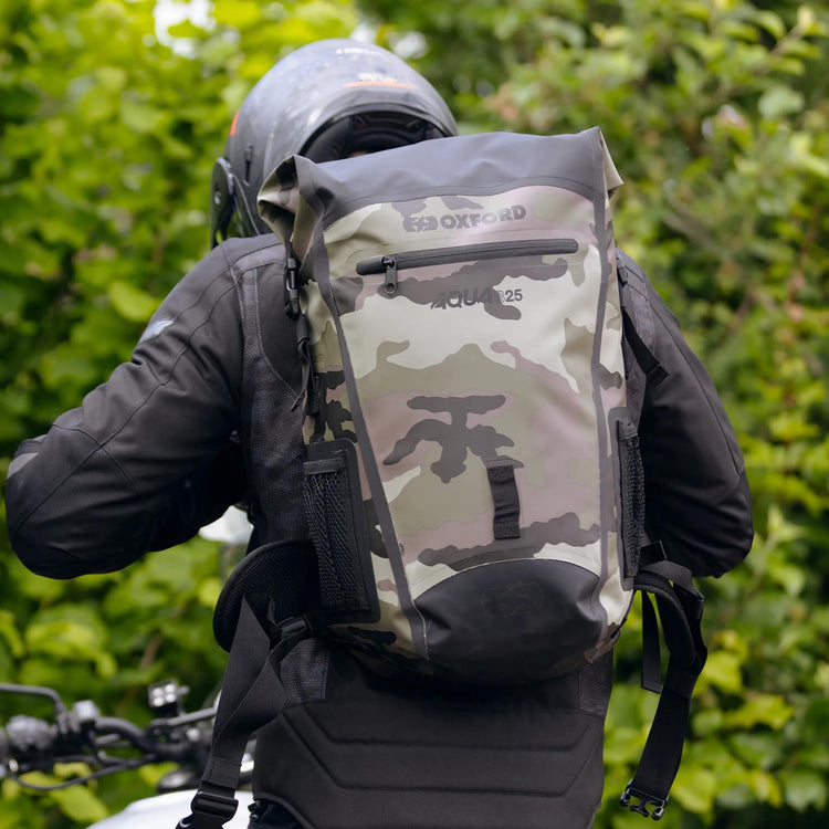 Oxford Rucksack Aqua B25 Camo Black 25l