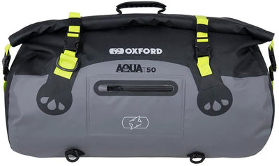 Oxford Gepäckrolle T-50 Black Grey Fluo