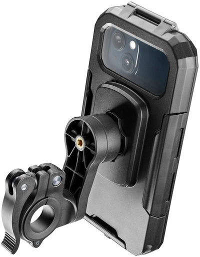 Interphone Handyhalter Quiklox mit Haltesystem Handyhalter Interph Quiklox Armor Pro 6,5 Sohle