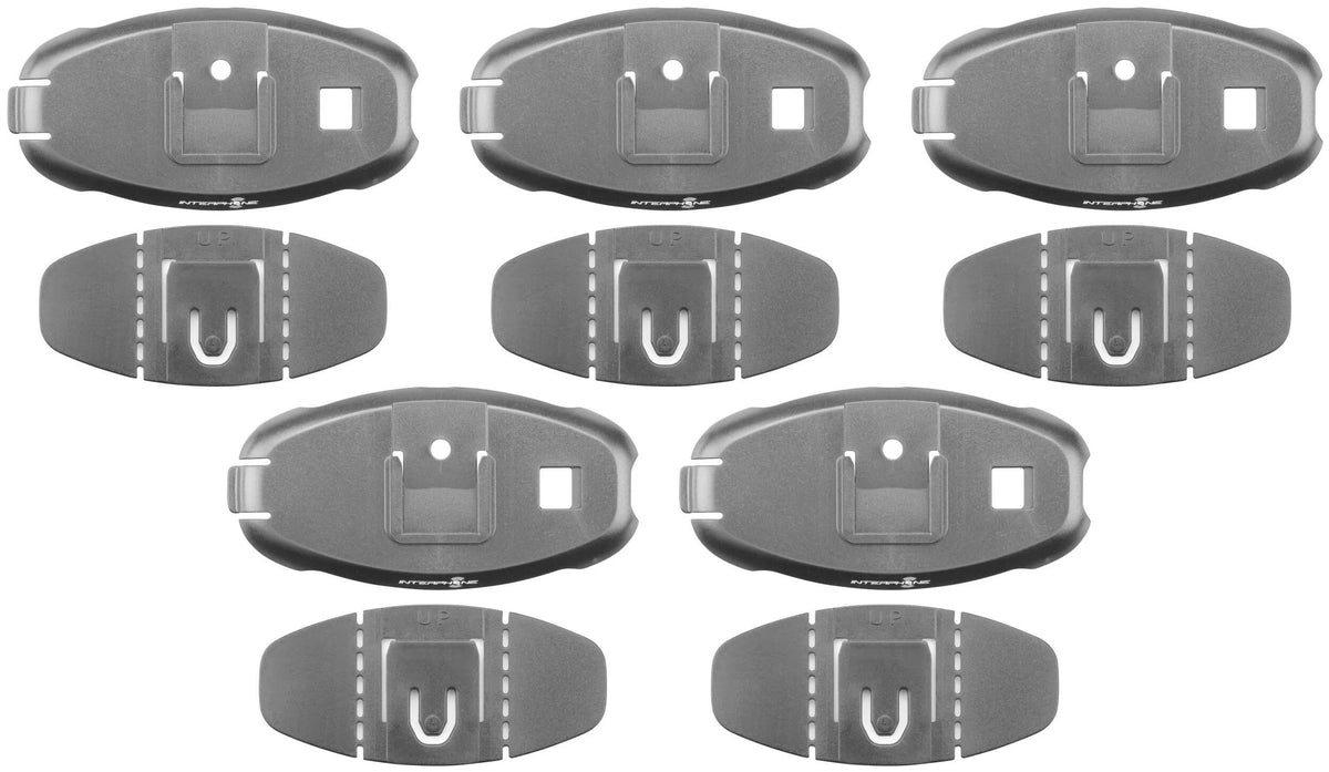 Interphone-Ersatz-Klebeclips, selbstklebende Klammern, Interph. 5 Stück. aktive Verbindung