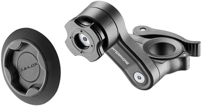 Interphone Handyhalter Quiklox mit Haltesystem, Caseholder Q-lox Lenker + Kleber