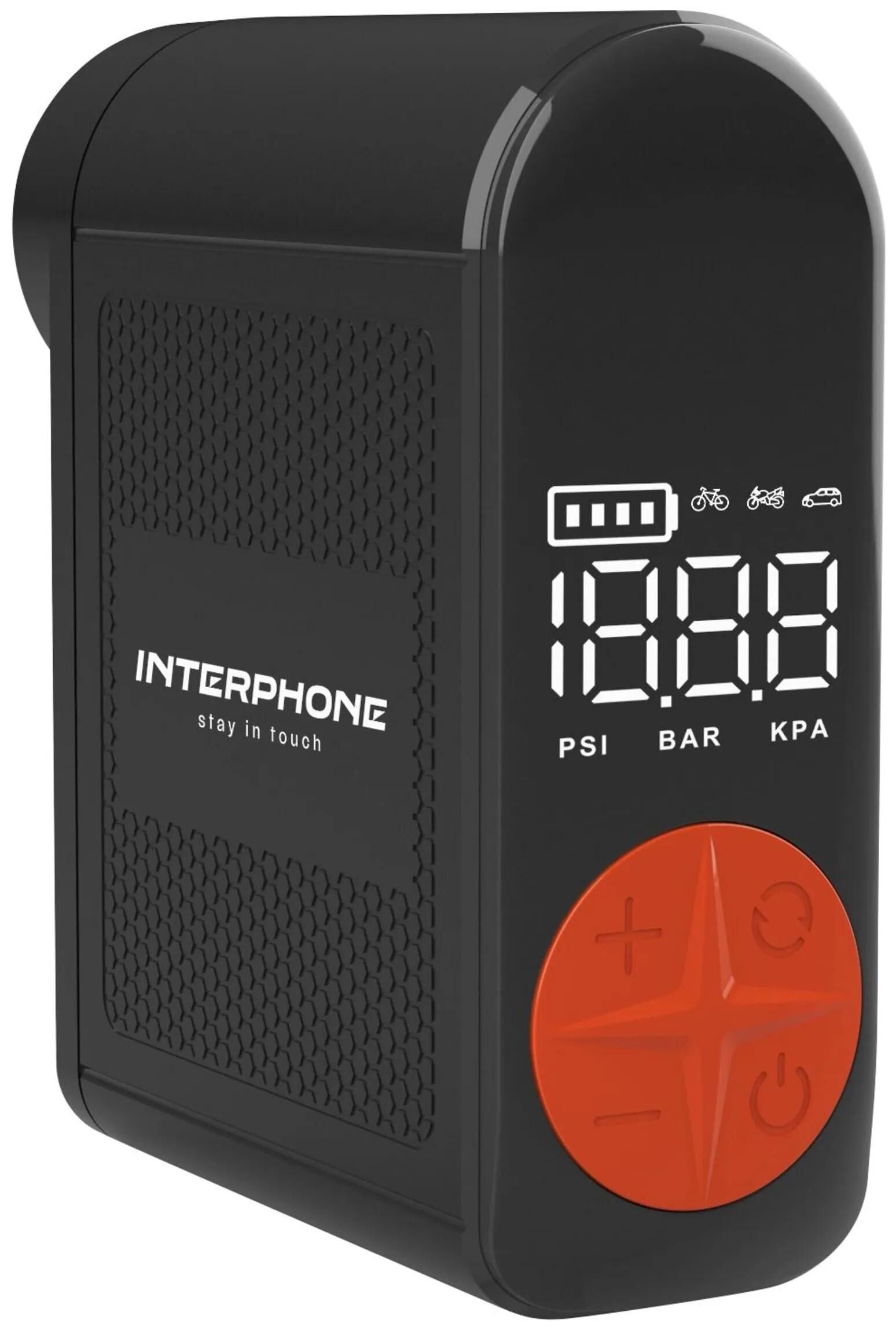 Interphone Batterie-Luftpumpe Luftpumpen. Batterie-Luftpumpen Interph-Luftpumpe Mini 3000 mAh