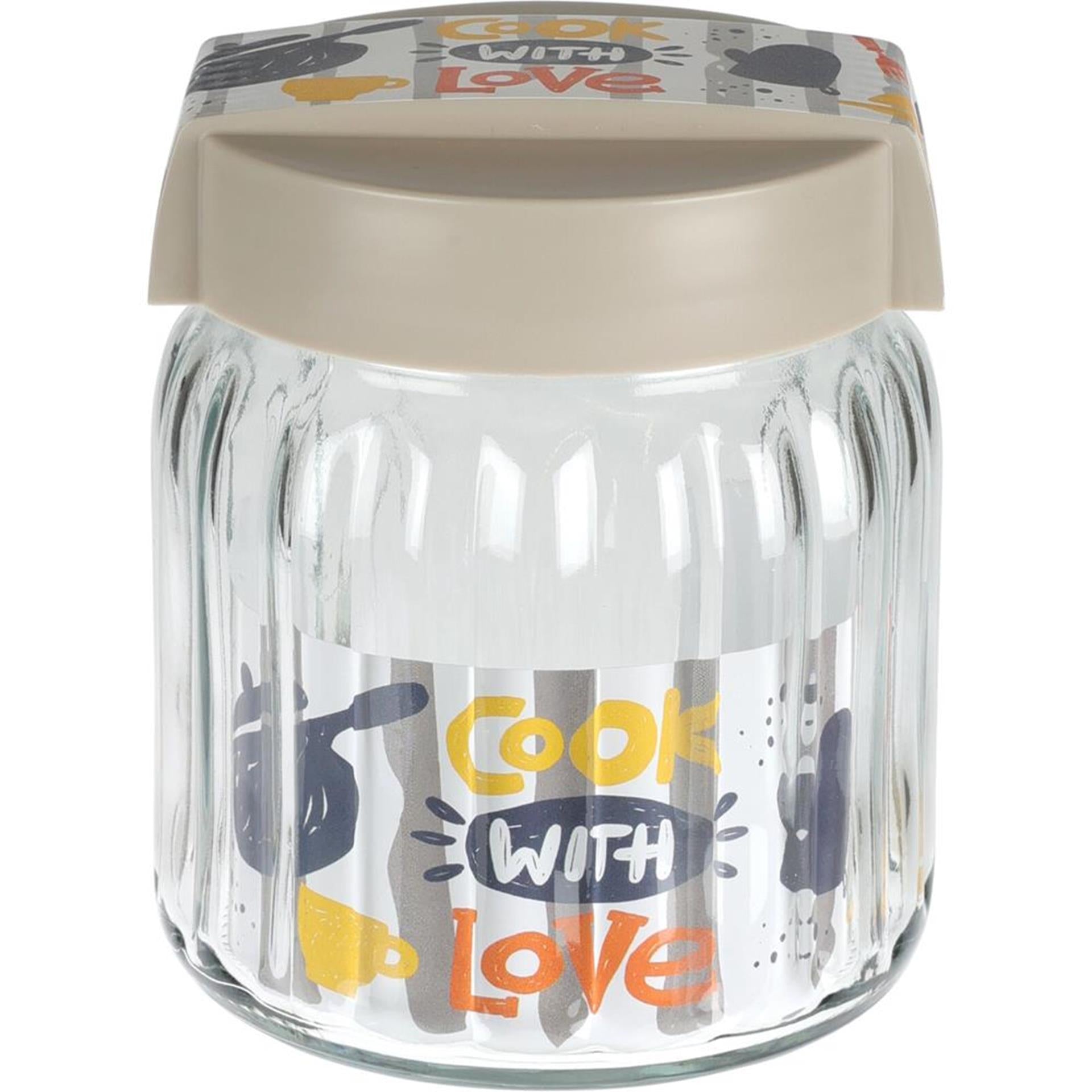 Ausgezeichnetes Vorratsglas für Haushaltswaren, 1 l, mit Deckel