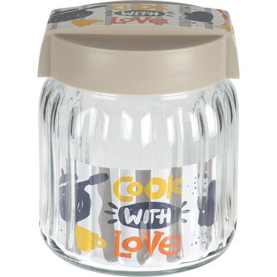 Ausgezeichnetes Vorratsglas für Haushaltswaren, 1 l, mit Deckel