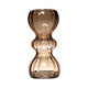 Beilglas Yves Swirl Belly Vase Taupe ø12xh25cm