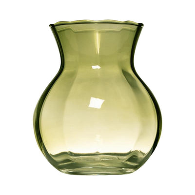 Beilglas Yves Swirl Bauchvase grün ø11xh13cm
