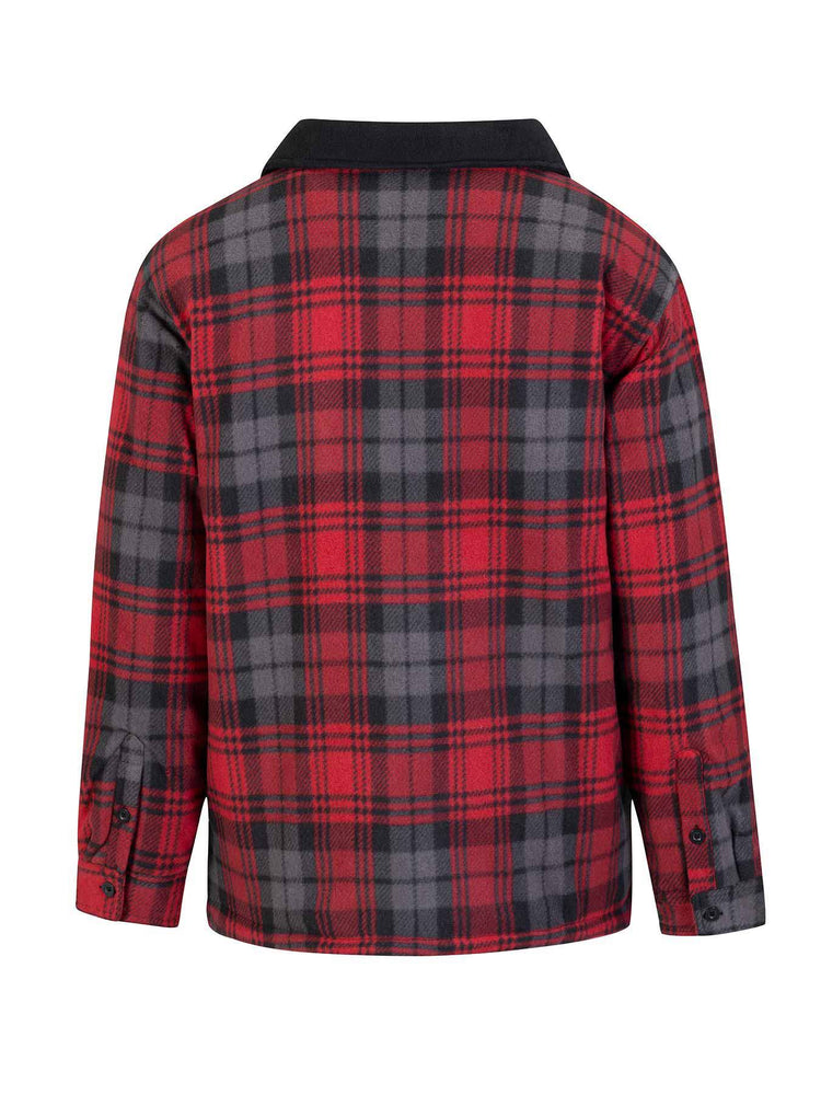 Storvik Produkte Holzfäller-Fleeceweste Stanley Thermo rot schwarz 3XL