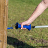 Ako Torgriff Premium Edelstahl blau mit Federbegrenzer