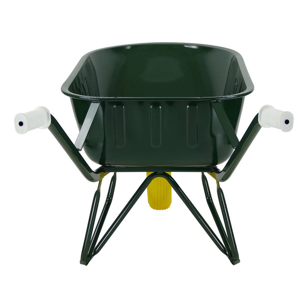 Fort Products Schubkarre 80l, lackiert mit doppelter Bodenplatte und Rad