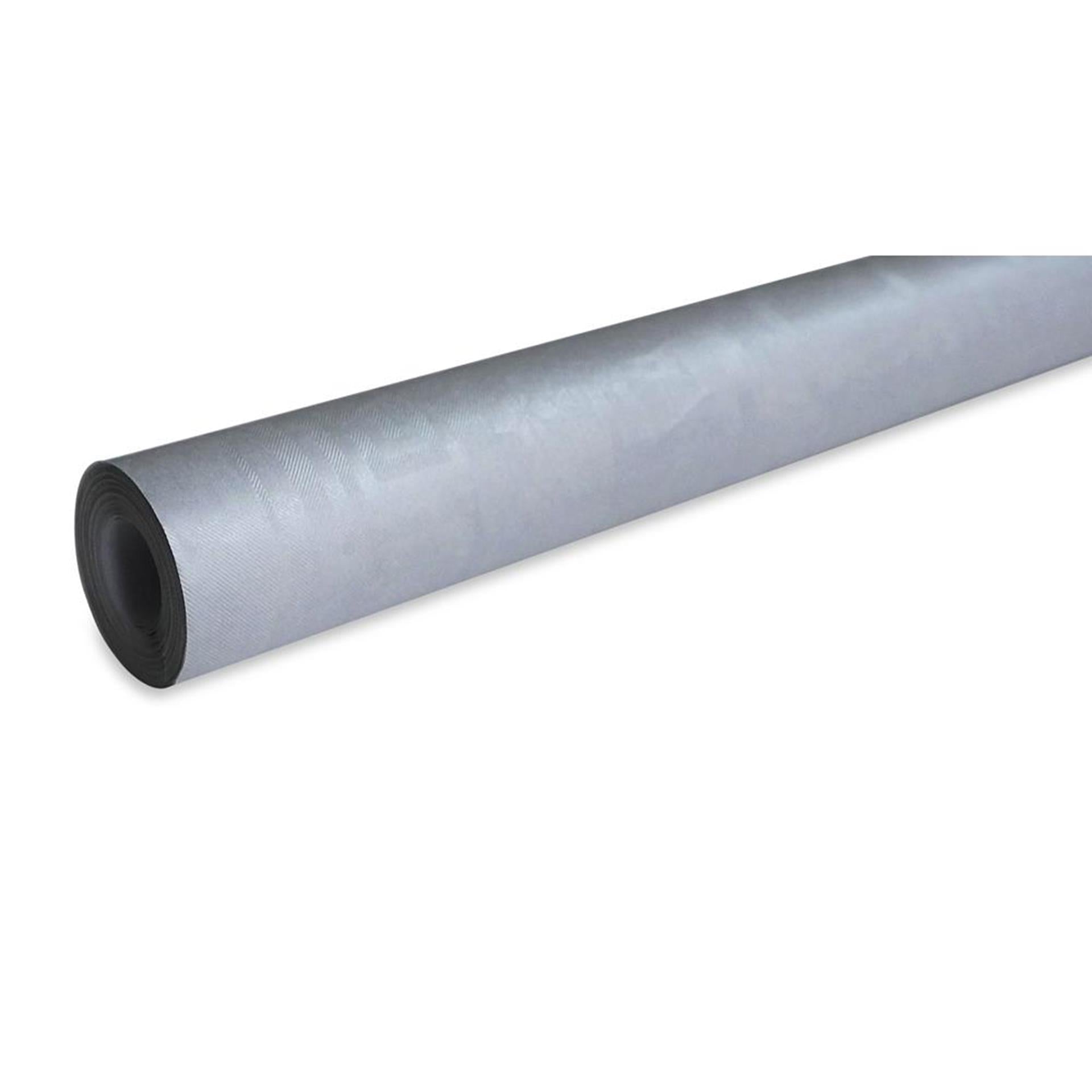 Wicotex Damastpapier auf Rolle 120cmx8Meter Silber