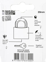 Vorhängeschloss 20 mm Stahlex - afbeelding 4