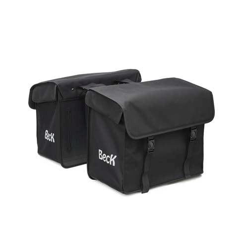 Tasche Double Beck Canvas mittel 48l. schwarz