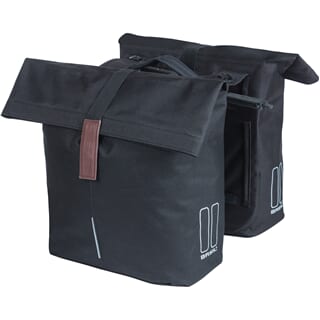 Basilikum Doppelbag City Mik 2 28-32L Schwarz