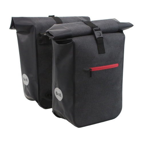 Beutel mit doppeltem Beckenboden, 40 l. TPU rot