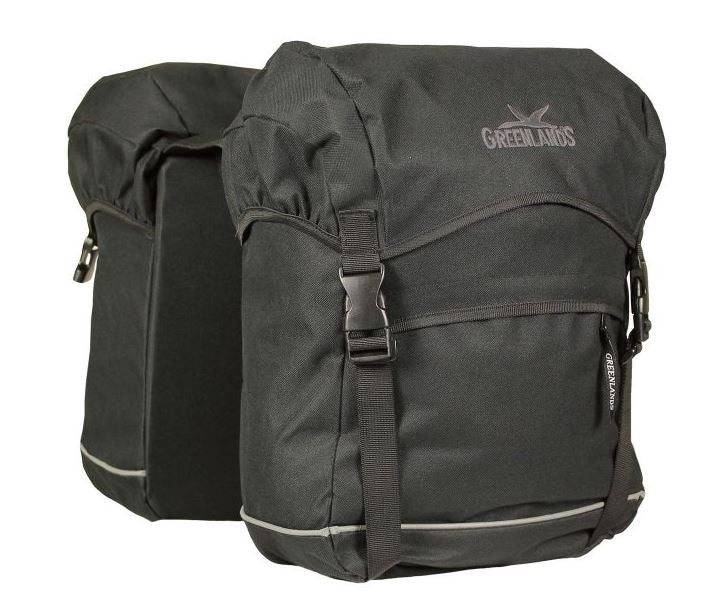 Grönlands Urban Travel Extra großes doppelt schwarz 50 Liter