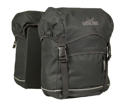 Grönlands Urban Travel Extra großes doppelt schwarz 50 Liter
